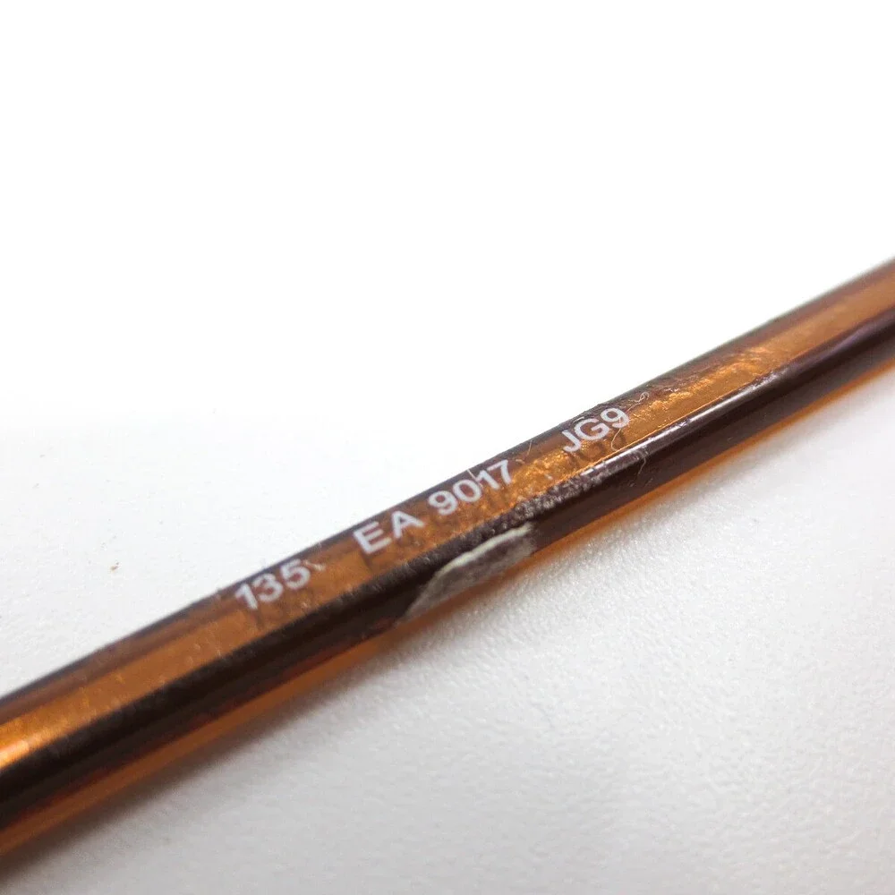 Emporio Armani EA9017 JG9 Eyeglasses Frames Brown clear Oval Full Rim 49-17-135
